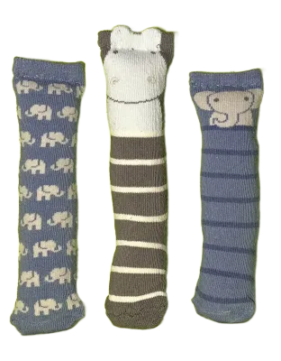 Large Blue/Boys SockNip 3-Pack