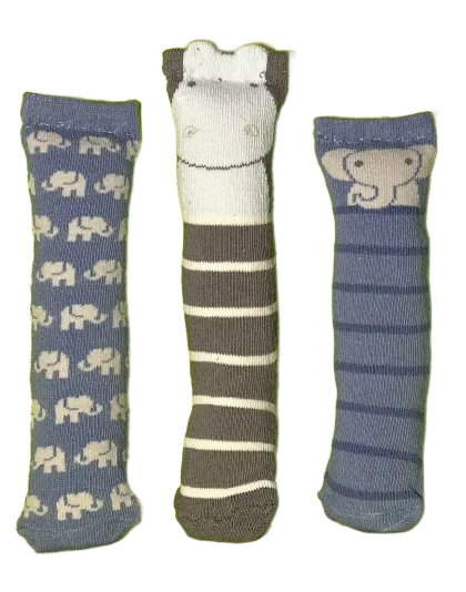 Large Blue/Boys SockNip 3-Pack