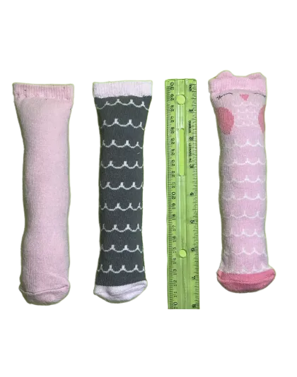 Large Pink/Girls SockNip 3-Pack